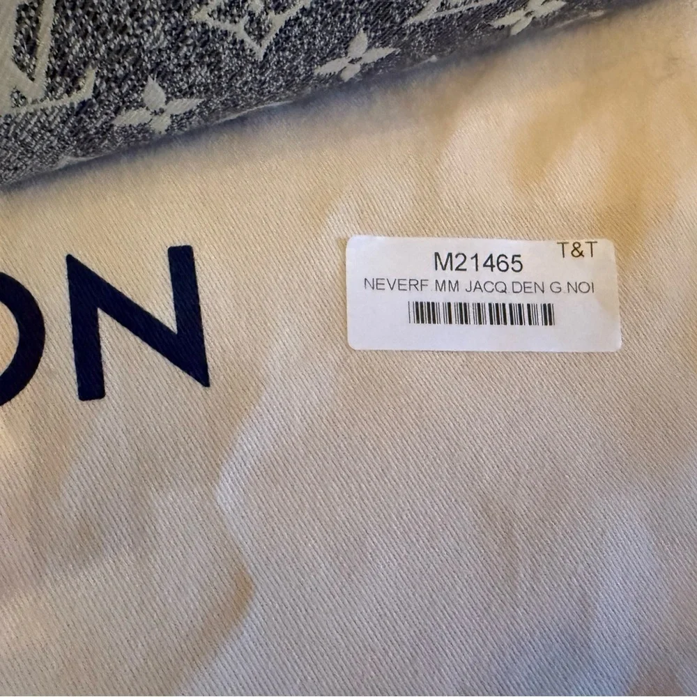 Louis Vuitton Gray Monogram Jacquard